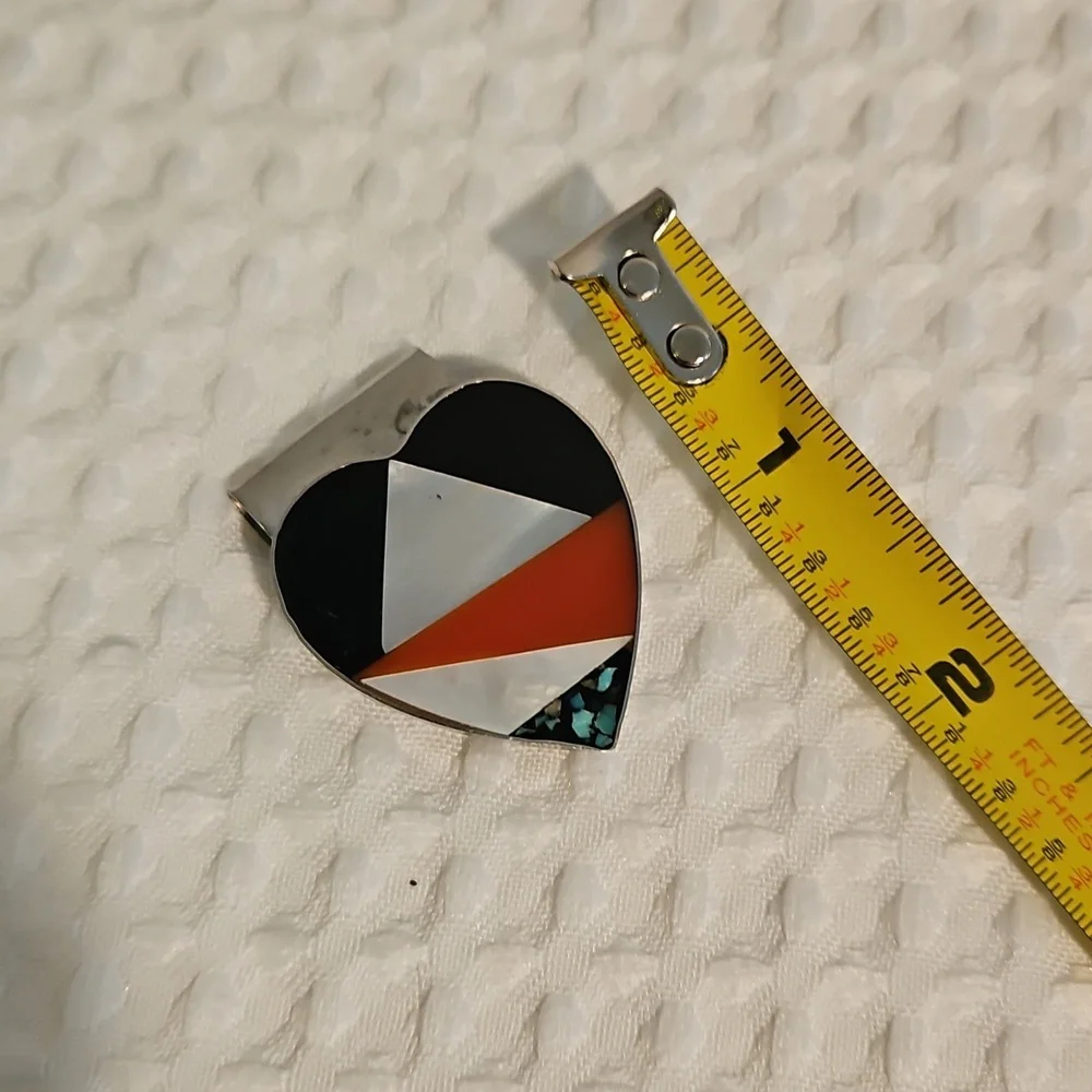 Money Clip w/Mother Of Pearl